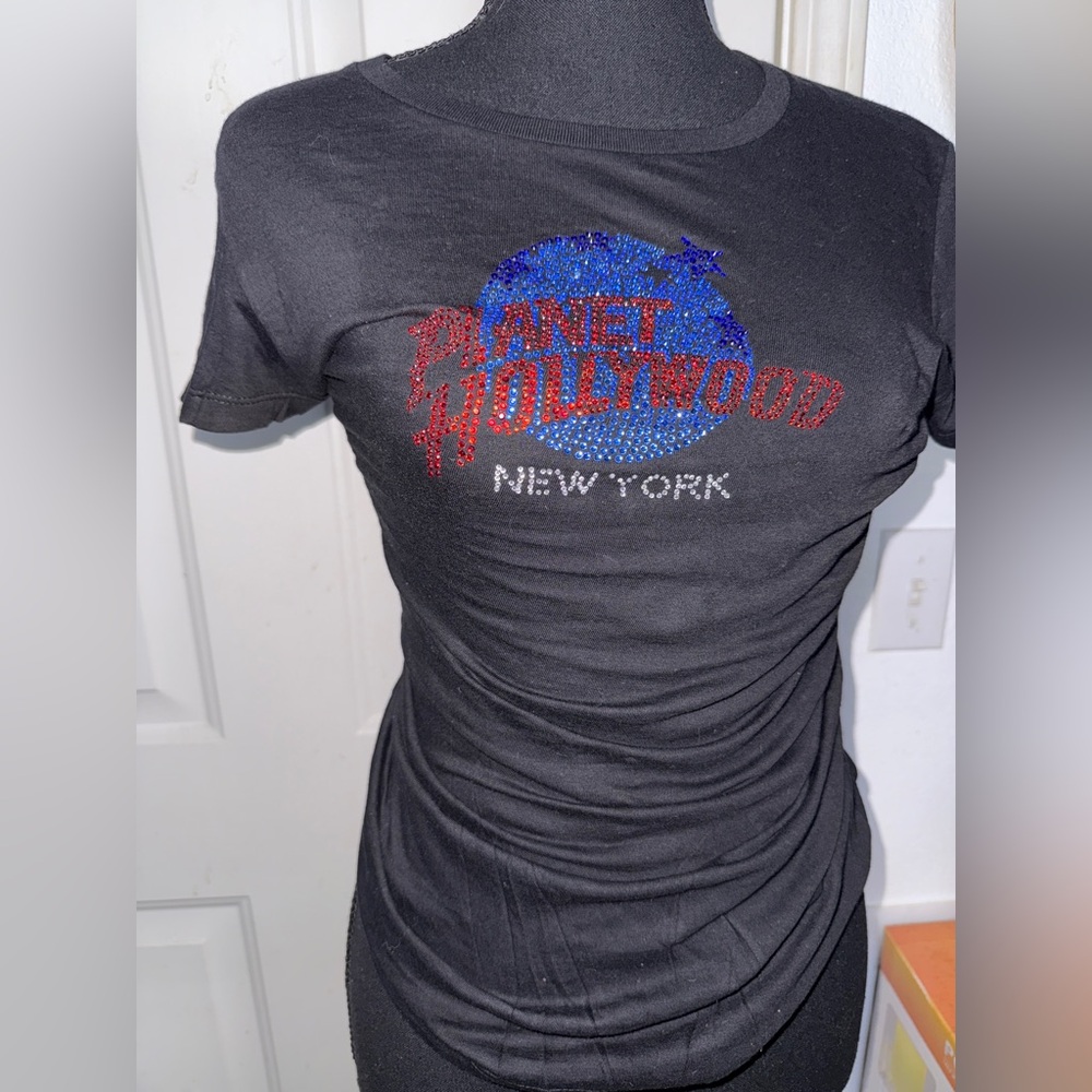 Vintage Planet Hollywood babydoll tee